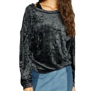 We The Free Milan Crushed Velvet Top by Free People